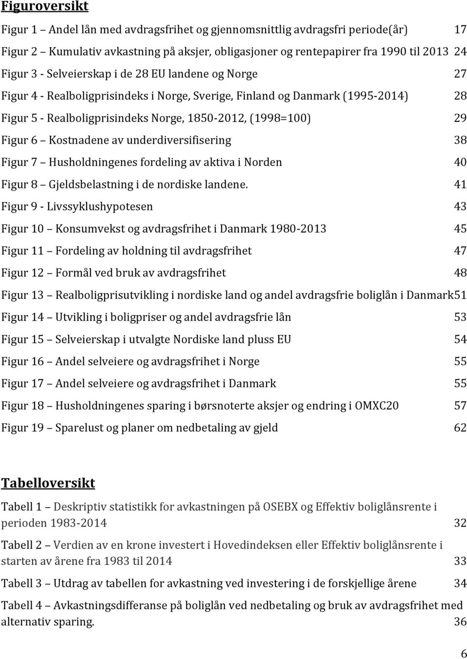 Kostnadene av underdiversifisering 38 Figur 7 Husholdningenes fordeling av aktiva i Norden 40 Figur 8 Gjeldsbelastning i de nordiske landene.