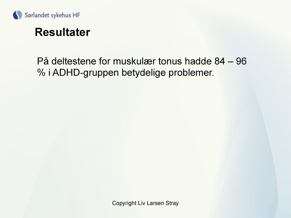 tonus hadde 84 96 % i