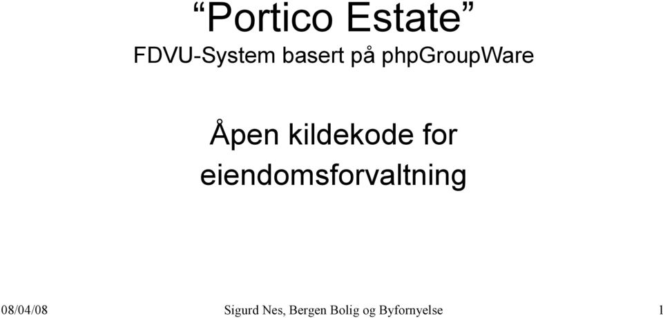 phpgroupware Åpen