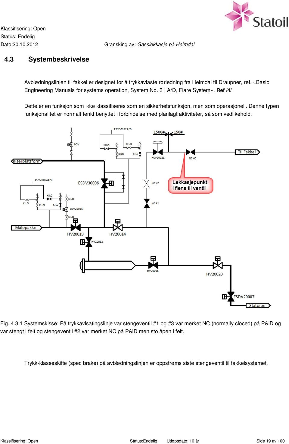 Denne typen funksjonalitet er normalt tenkt benyttet i forbindelse med planlagt aktiviteter, så som vedlikehold. Fig. 4.3.