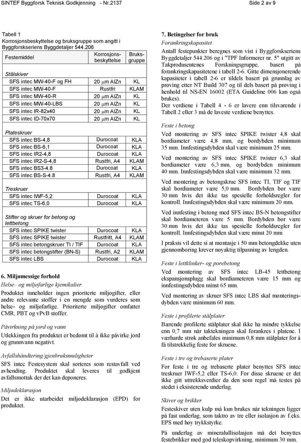 AlZn KL Plateskruer BS-4,8 Durocoat KLA BS-6,1 Durocoat KLA IR2-4,8 Durocoat KLA IR2-S-4,8 Rustfri, A4 KLAM BS3-4.8 Durocoat KLA BS-S-4.