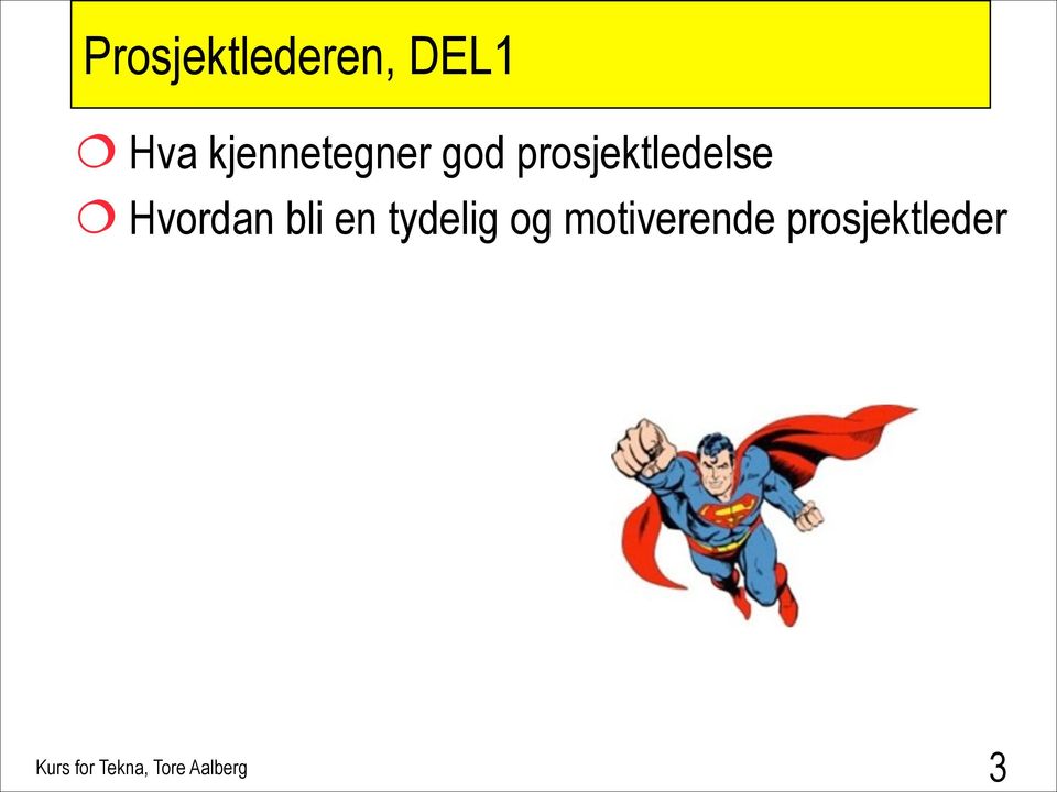 prosjektledelse Hvordan bli