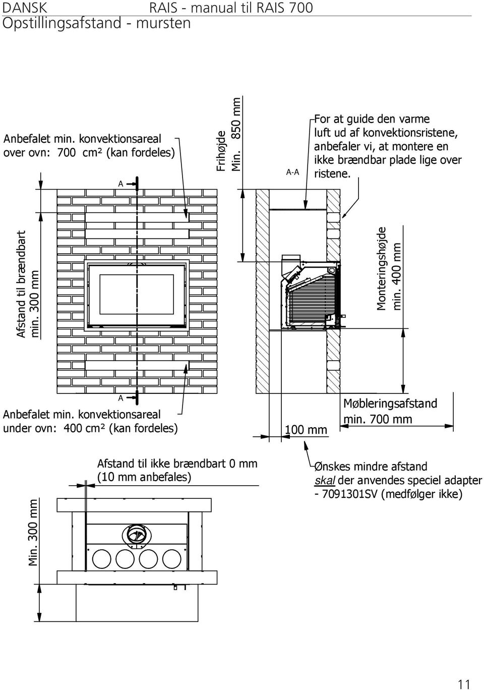 Opstillingsafstand