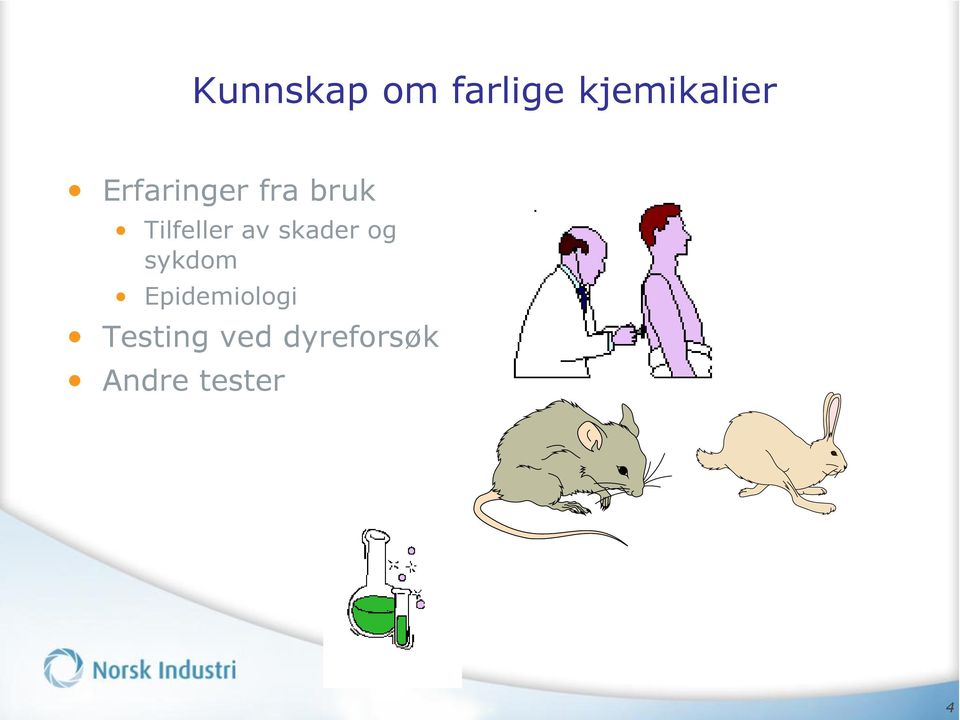 skader og sykdom Epidemiologi