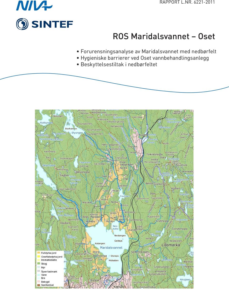 Forurensningsanalyse av Maridalsvannet med