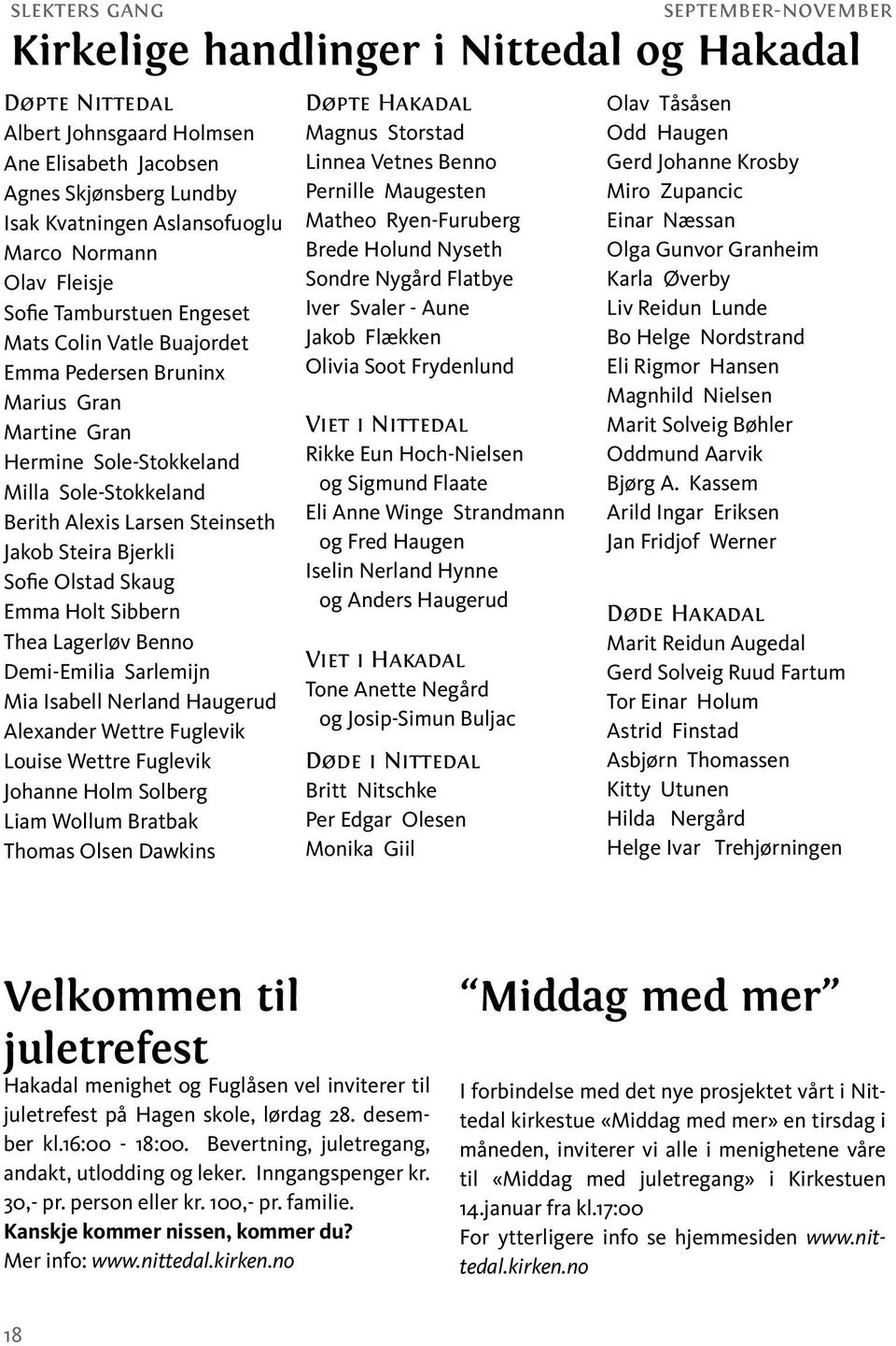 Jakob Steira Bjerkli Sofie Olstad Skaug Emma Holt Sibbern Thea Lagerløv Benno Demi-Emilia Sarlemijn Mia Isabell Nerland Haugerud Alexander Wettre Fuglevik Louise Wettre Fuglevik Johanne Holm Solberg