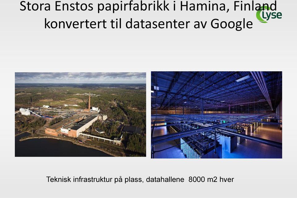 datasenter av Google Teknisk