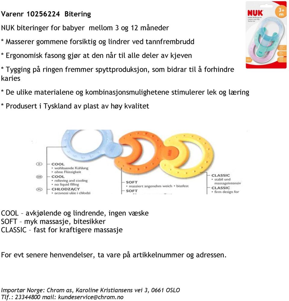 ulike materialene og kombinasjonsmulighetene stimulerer lek og læring * Produsert i Tyskland av plast av høy kvalitet COOL avkjølende og