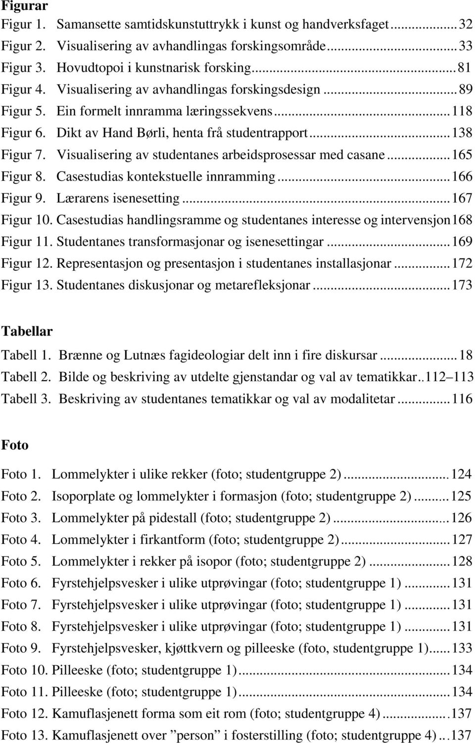 Visualisering av studentanes arbeidsprosessar med casane... 165 Figur 8. Casestudias kontekstuelle innramming... 166 Figur 9. Lærarens isenesetting... 167 Figur 10.