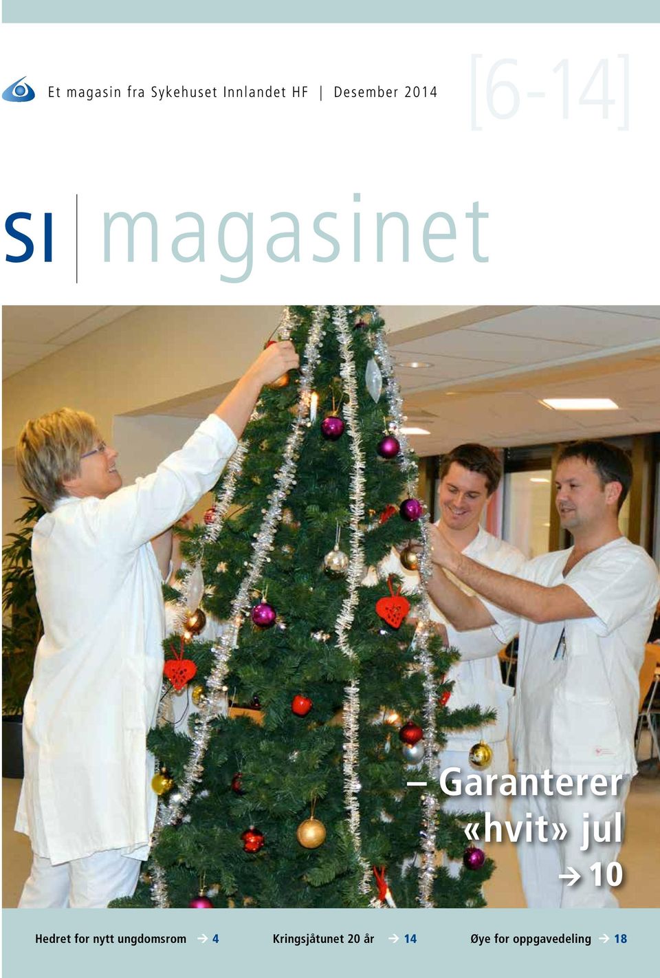 Side 1 si magasinet 6/2014 Hedret for nytt