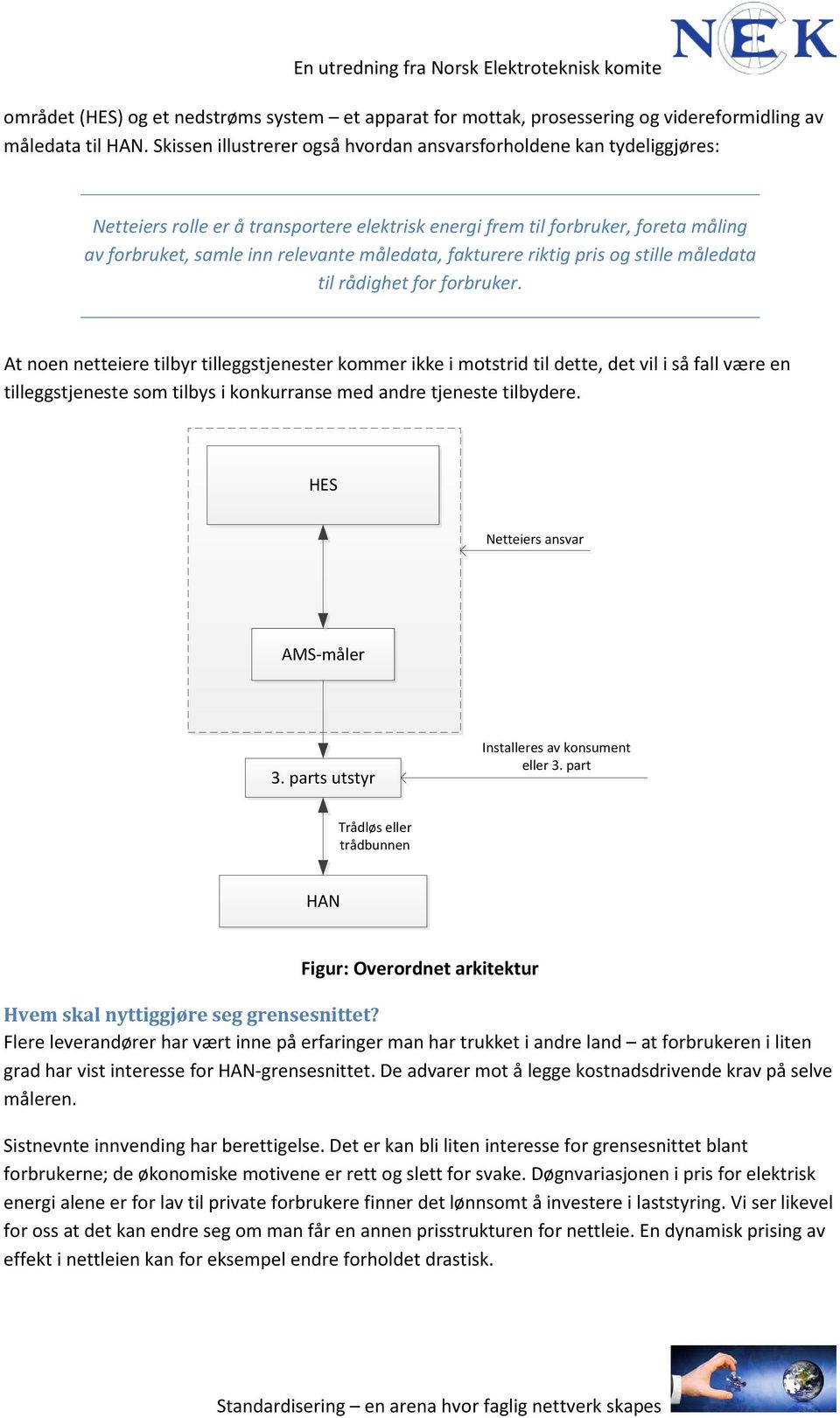 fakturere riktig pris og stille måledata til rådighet for forbruker.