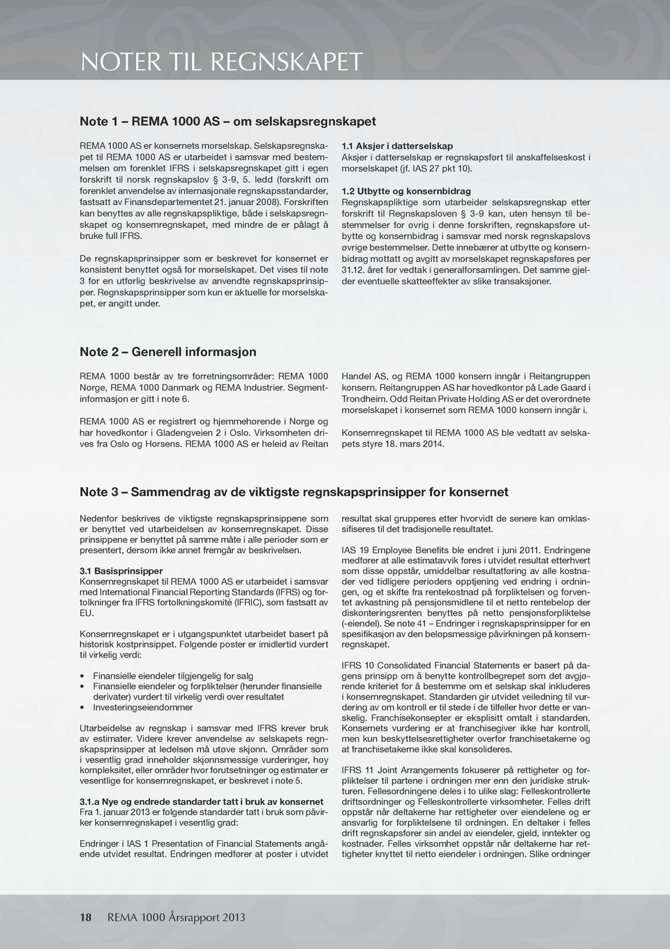 ledd (forskrift om forenklet anvendelse av internasjonale regnskapsstandarder, fastsatt av Finansdepartementet 21. januar 2008).