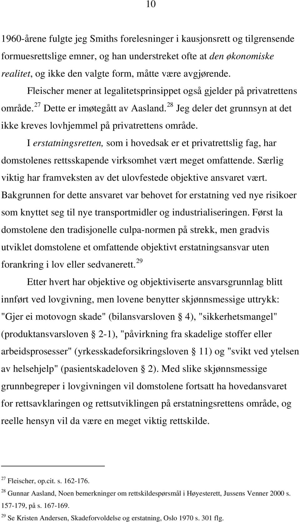 28 Jeg deler det grunnsyn at det ikke kreves lovhjemmel på privatrettens område.