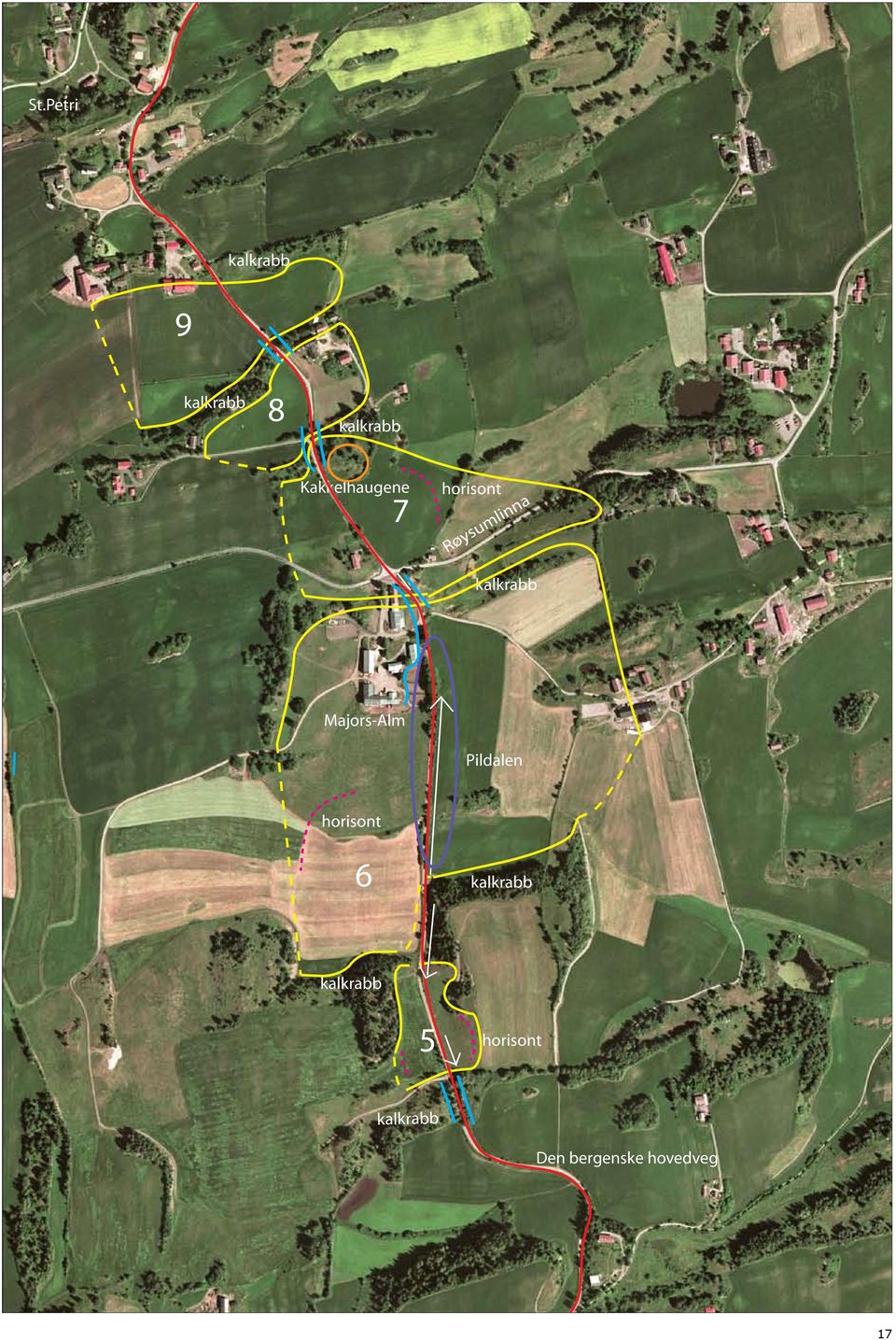 Majors-Alm Pildalen horisont 6 kalkrabb