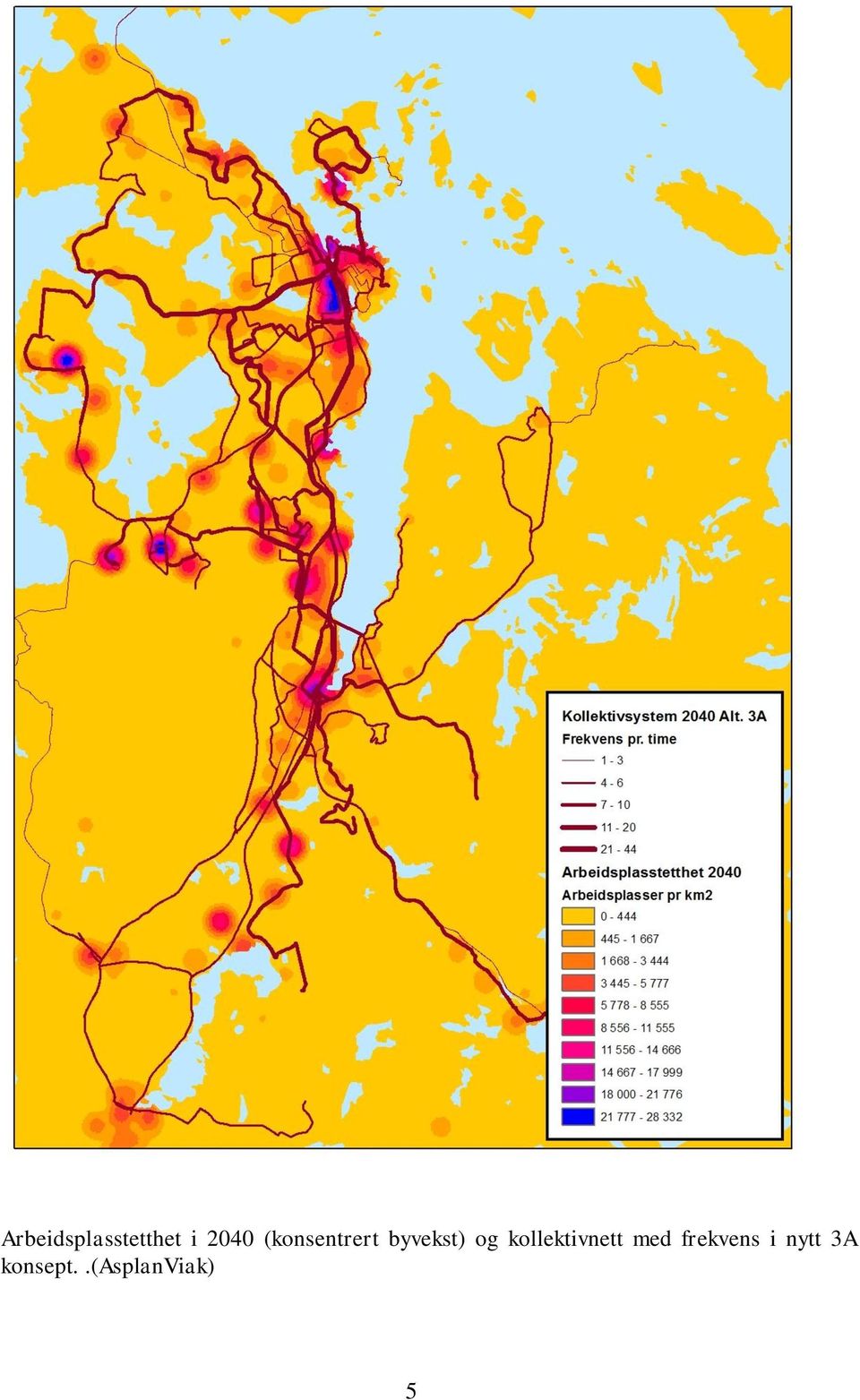 kollektivnett med frekvens