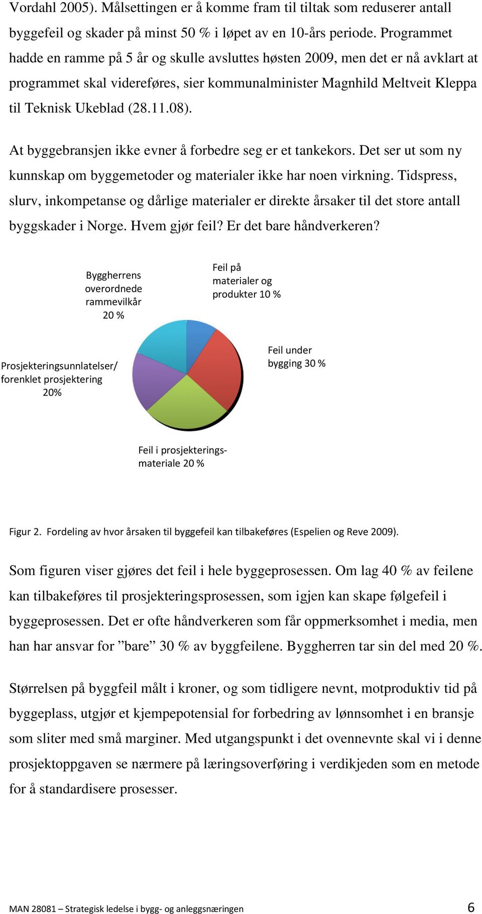 At byggebransjen ikke evner å forbedre seg er et tankekors. Det ser ut som ny kunnskap om byggemetoder og materialer ikke har noen virkning.