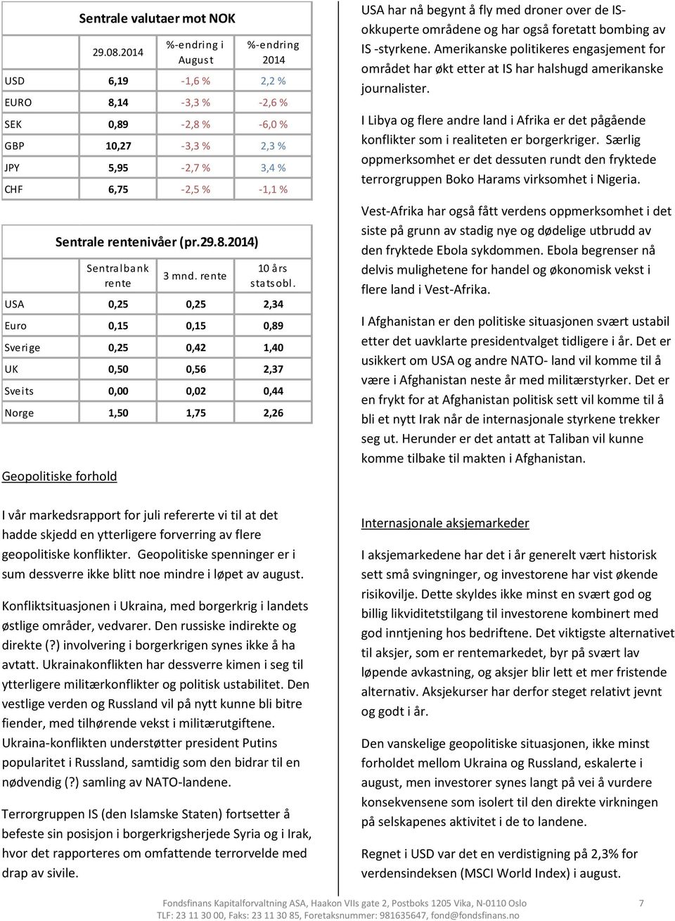 rente %-endring 2014 10 års statsobl.