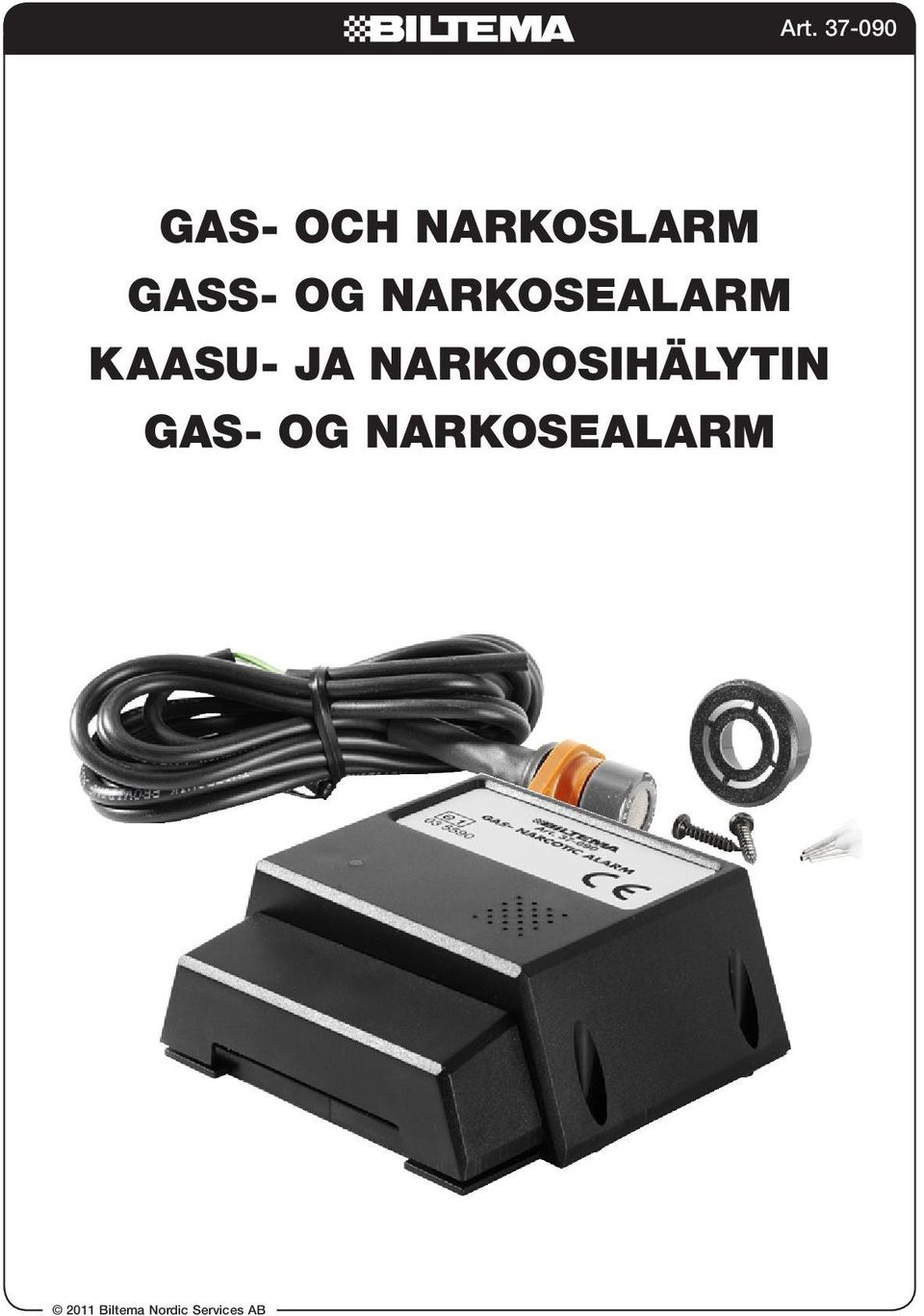 narkoosihälytin Gas- og