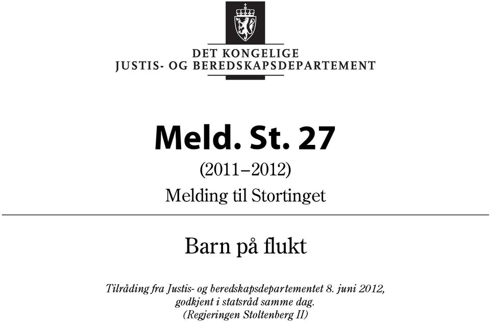 Tilråding fra Justis- og