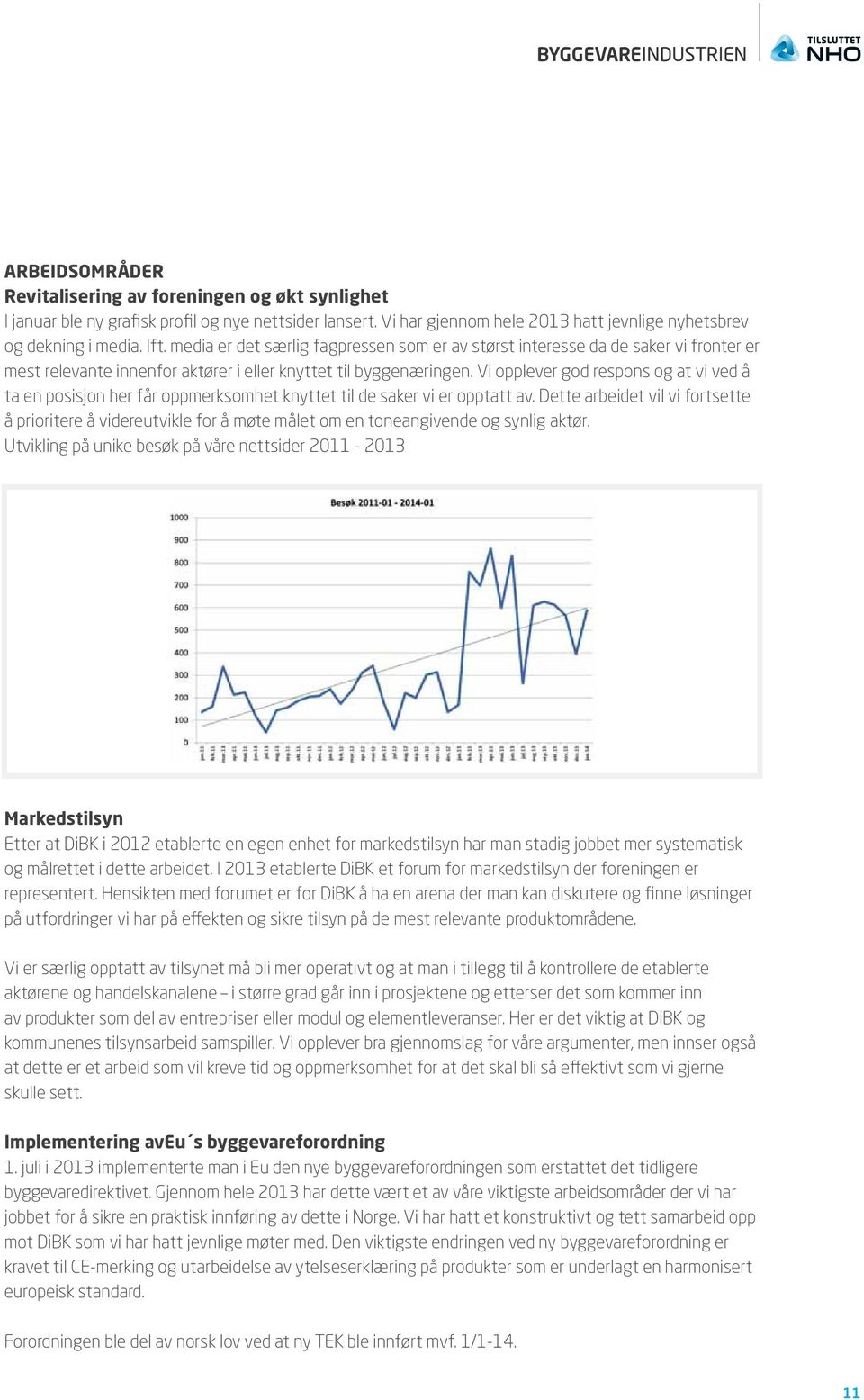 Vi opplever god respons og at vi ved å ta en posisjon her får oppmerksomhet knyttet til de saker vi er opptatt av.