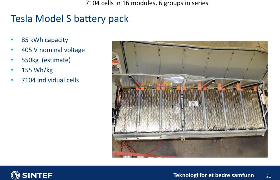 V nominal voltage 550kg (estimate) 155 Wh/kg