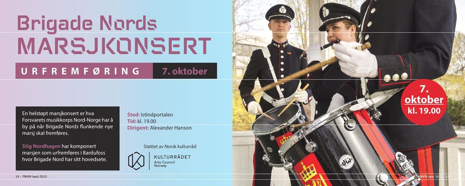 oktober Sted: Istindportalen Tid: kl. 19.