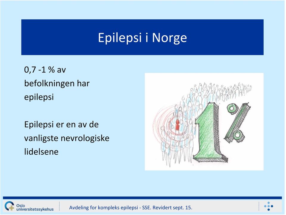 epilepsi Epilepsi er en av