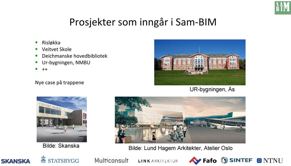 NMBU ++ Nye case på trappene UR-bygningen, Ås