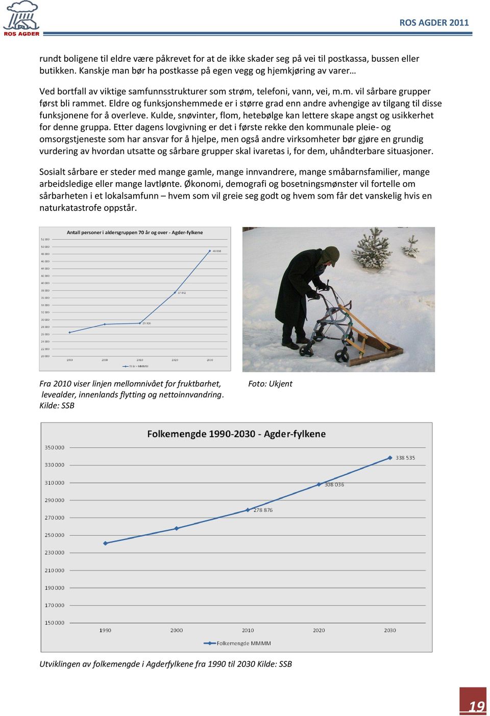 Eldre og funksjonshemmede er i større grad enn andre avhengige av tilgang til disse funksjonene for å overleve.