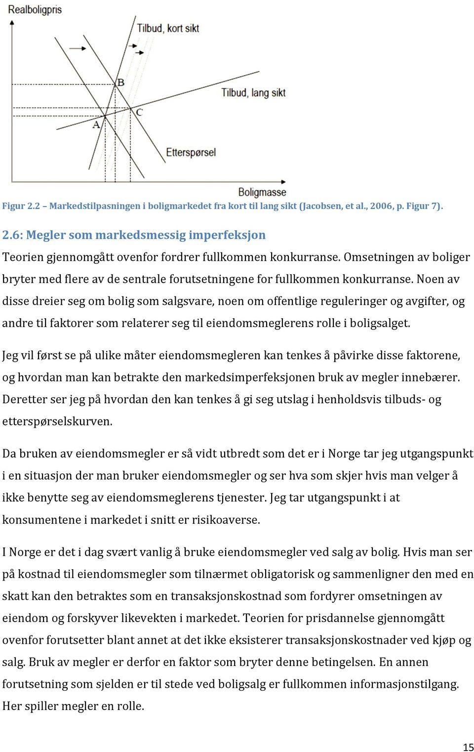 Noen av disse dreier seg om bolig som salgsvare, noen om offentlige reguleringer og avgifter, og andre til faktorer som relaterer seg til eiendomsmeglerens rolle i boligsalget.