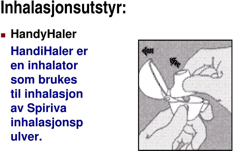 inhalator som brukes til