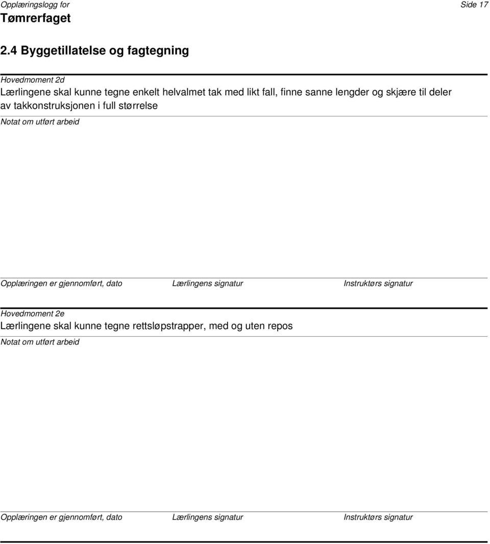 tegne enkelt helvalmet tak med likt fall, finne sanne lengder og skjære