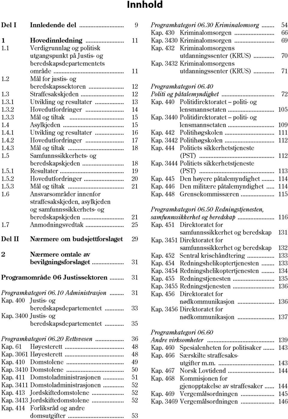 4.3 Mål og tiltak... 18 1.5 Samfunnssikkerhets- og beredskapskjeden... 18 1.5.1 Resultater... 19 1.5.2 Hovedutfordringer... 20 1.5.3 Mål og tiltak... 21 1.