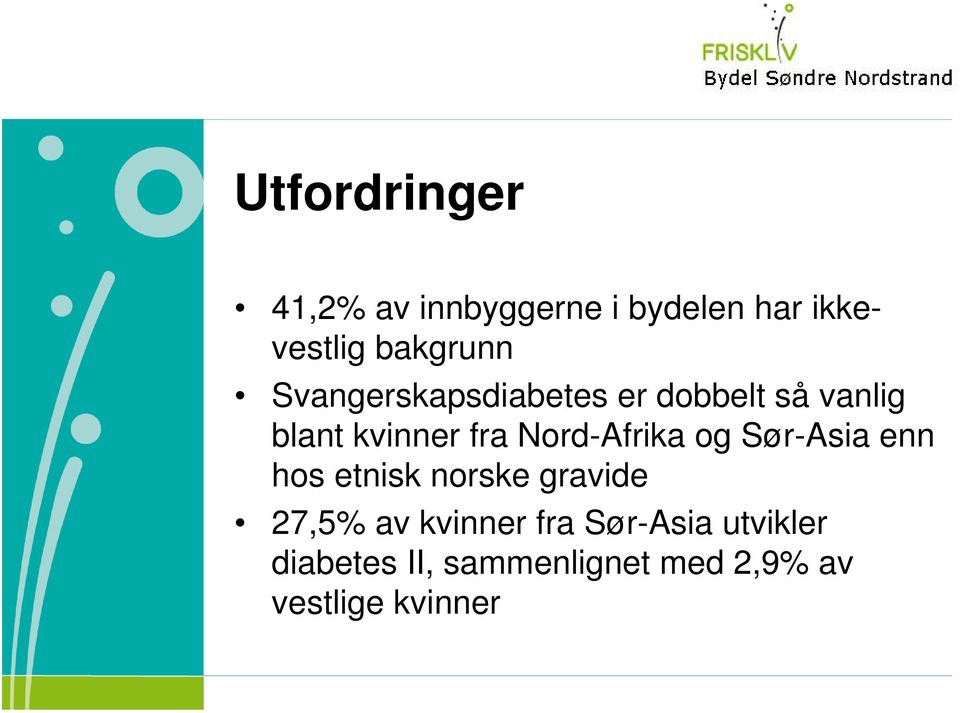 Nord-Afrika og Sør-Asia enn hos etnisk norske gravide 27,5% av