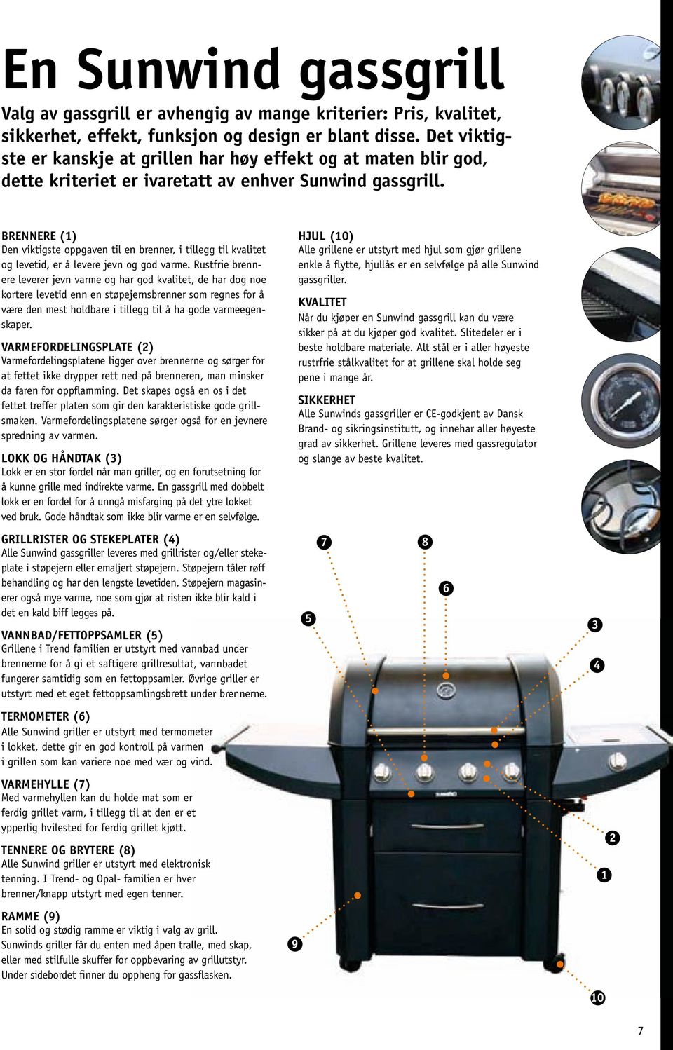 BRENNERE (1) Den viktigste oppgaven til en brenner, i tillegg til kvalitet og levetid, er å levere jevn og god varme.