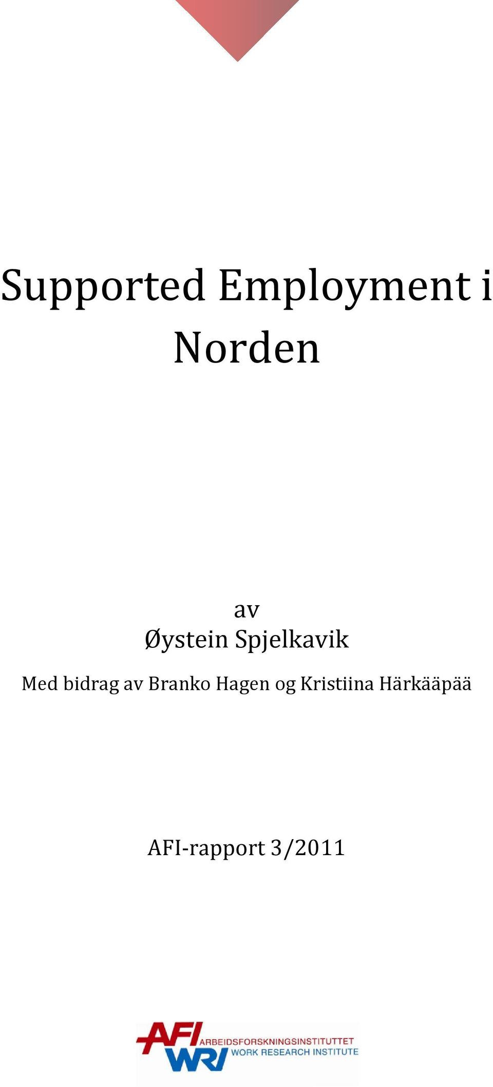 bidrag av Branko Hagen og