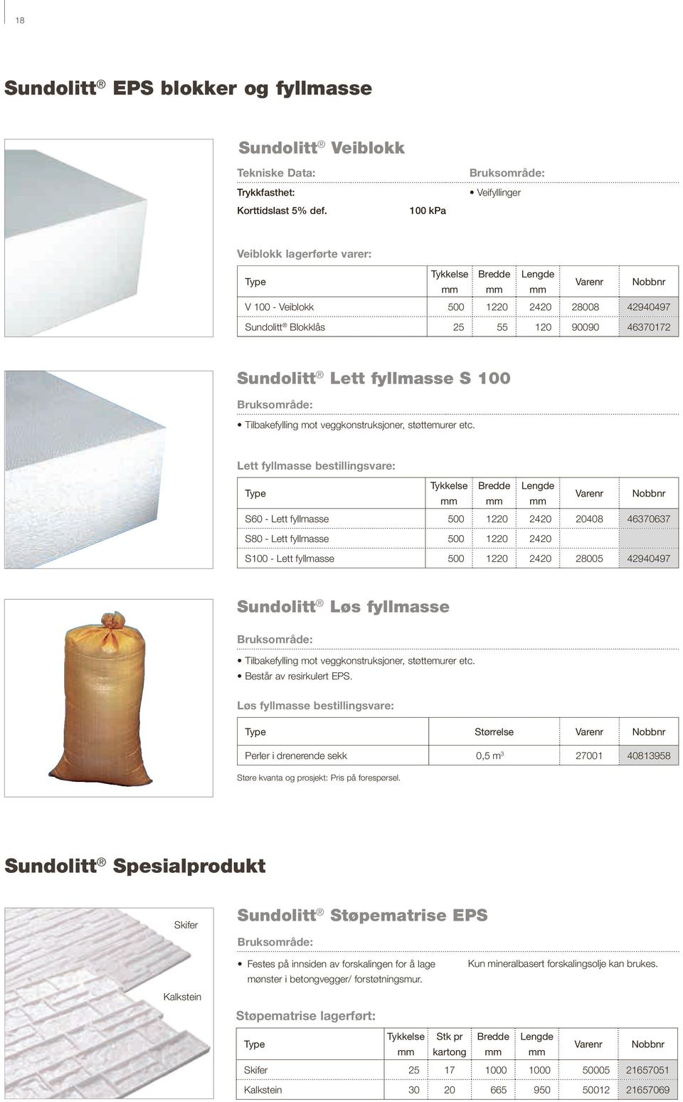 Tilbakefylling mot veggkonstruksjoner, støttemurer etc.