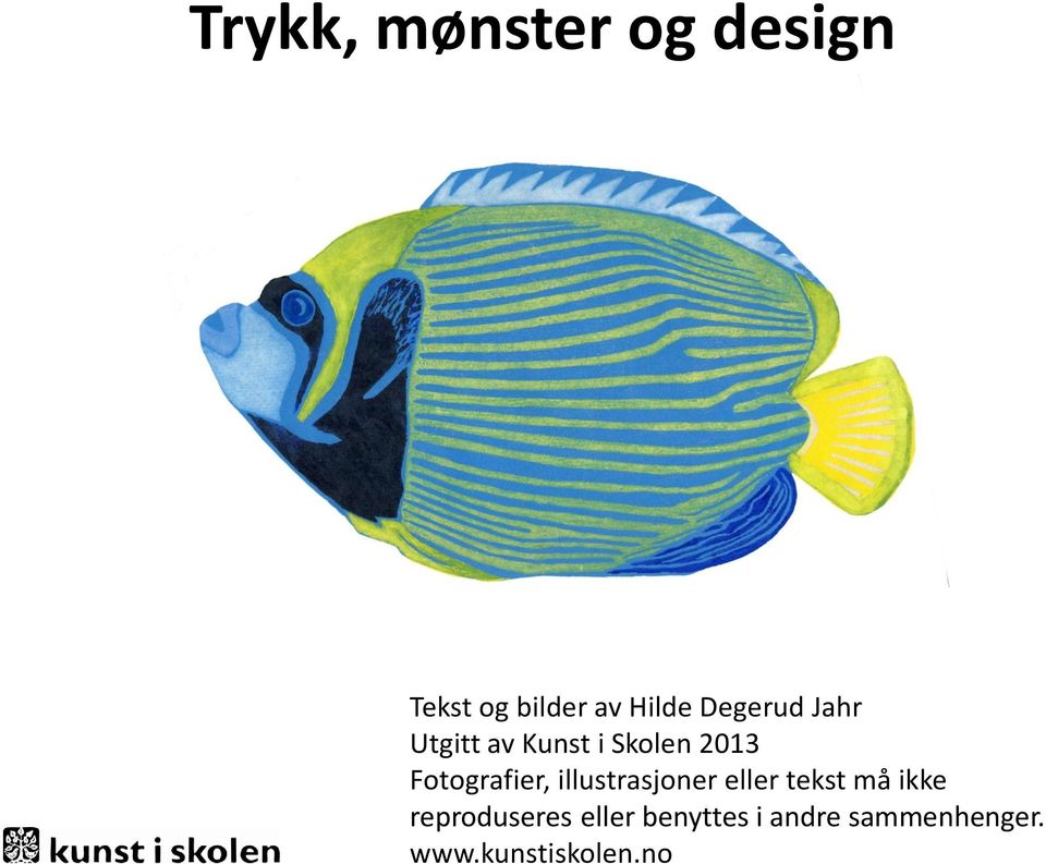 Fotografier, illustrasjoner eller tekst må ikke