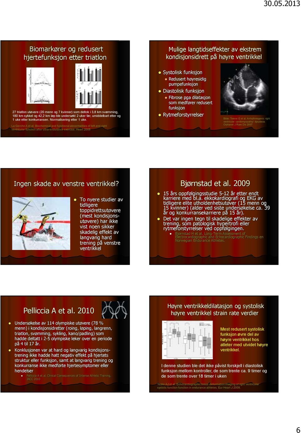 Biochemical and functional abnormalities of left and right ventricular function after ultra-endurance exercise.