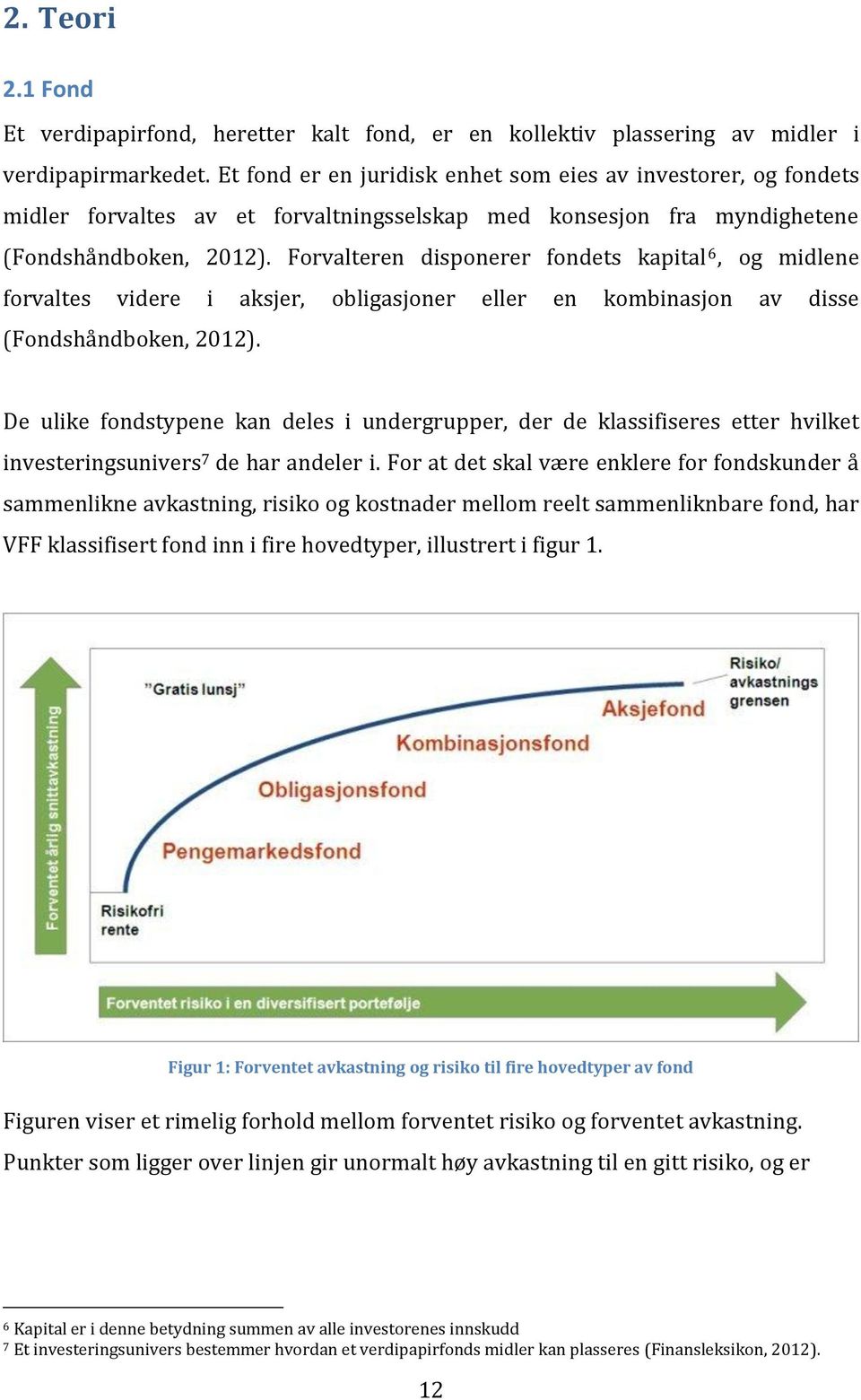 Forvalteren disponerer fondets kapital 6, og midlene forvaltes videre i aksjer, obligasjoner eller en kombinasjon av disse (Fondshåndboken, 2012).