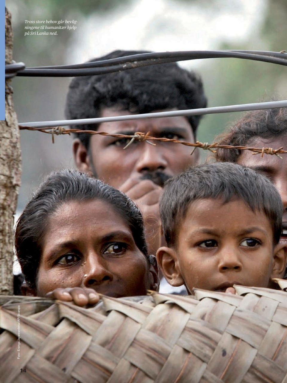 hjelp på Sri Lanka ned.