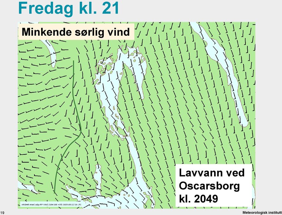 sørlig vind