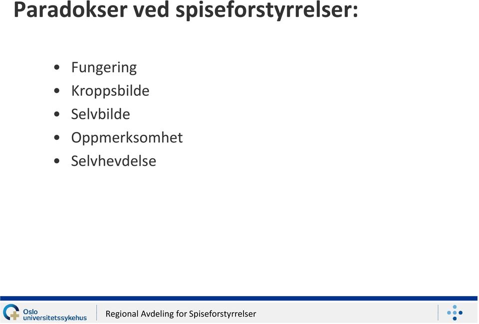 Fungering Kroppsbilde