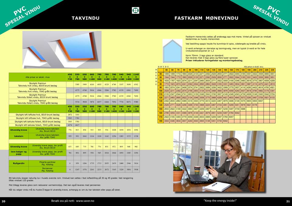 Skylight Premiun Takvindu hvit vindu, 8019 brunt beslag Skylight Premiun Takvindu hvit vindu, 7043 grått beslag Skylight Premiun Takvindu foliert vindu, 8019 brunt beslag Skylight Premiun Takvindu