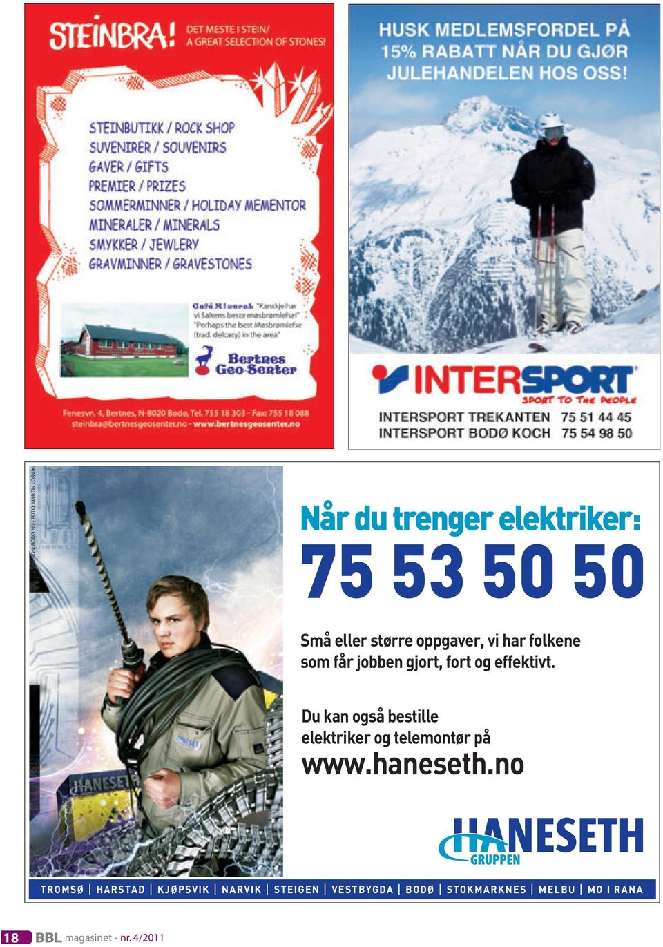 Du kan også bestille elektriker og telemontør på www.haneseth.