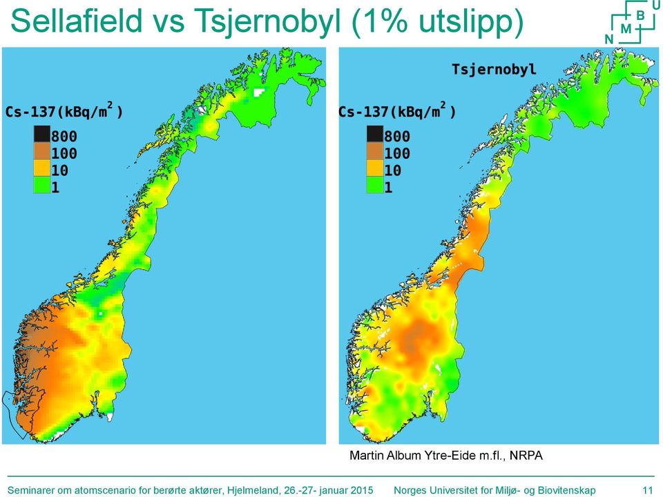 , NRPA Seminarer om atomscenario for berørte