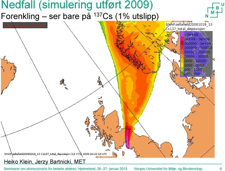 Seminarer om atomscenario for berørte aktører, Hjelmeland,