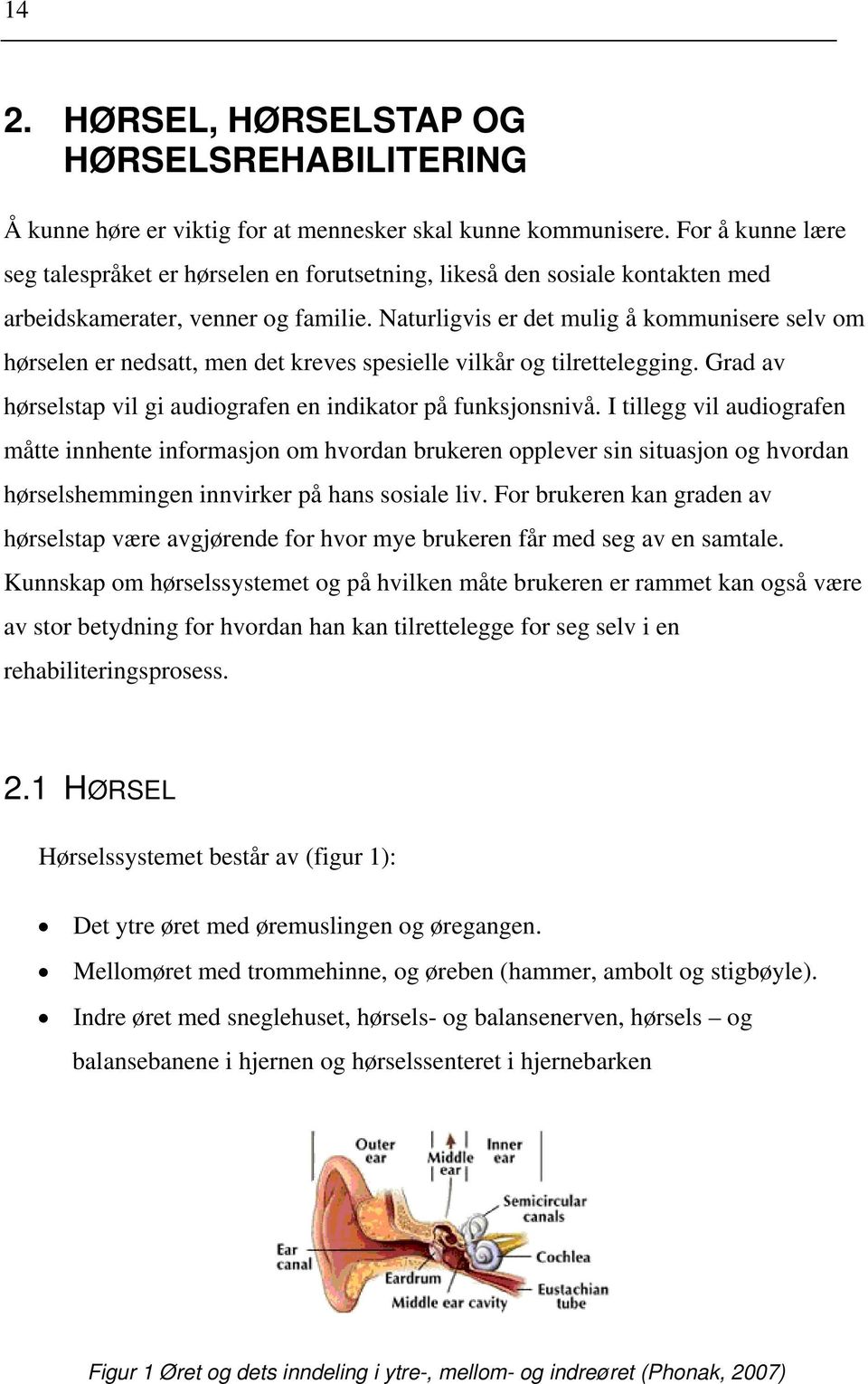 Naturligvis er det mulig å kommunisere selv om hørselen er nedsatt, men det kreves spesielle vilkår og tilrettelegging. Grad av hørselstap vil gi audiografen en indikator på funksjonsnivå.