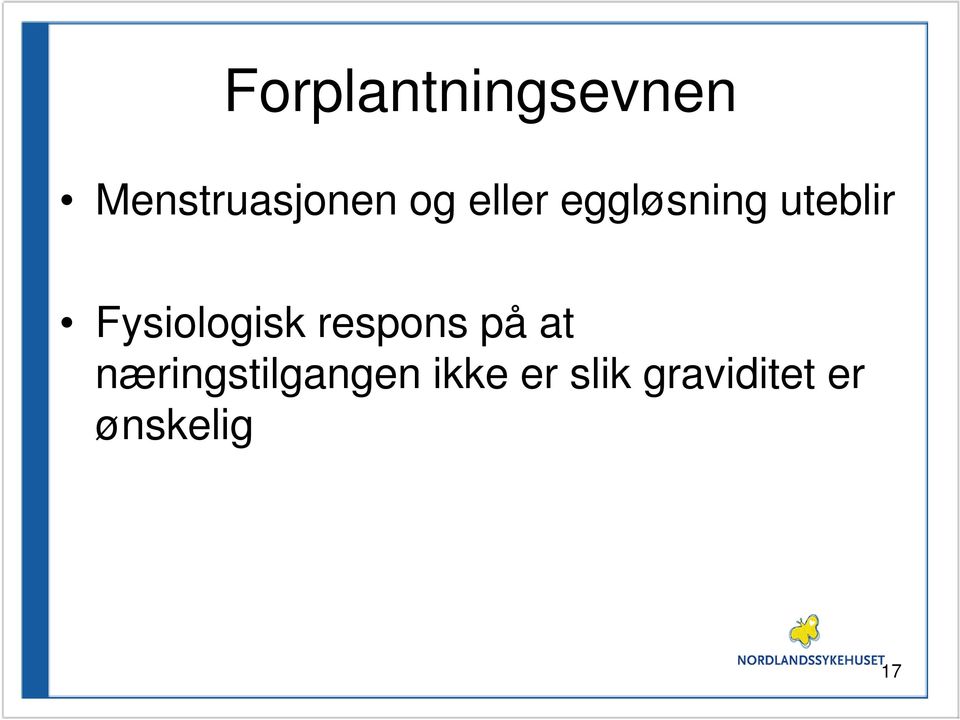 Fysiologisk respons på at