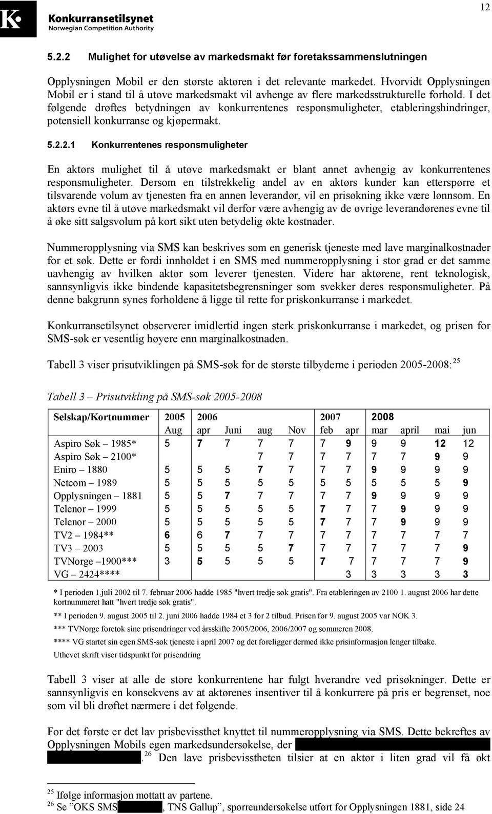 I det følgende drøftes betydningen av konkurrentenes responsmuligheter, etableringshindringer, potensiell konkurranse og kjøpermakt. 5.2.